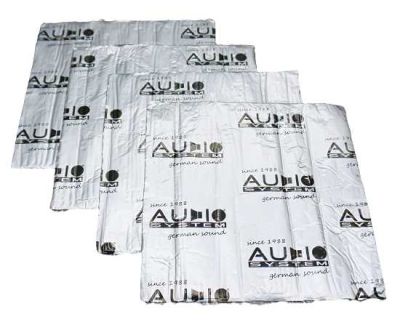 Insonorizant vibro absorbant ALU SHEET EVO, grosime 1.25 mm, o coala 250 x 250 mm – preț pentru 1 coală (nu set)