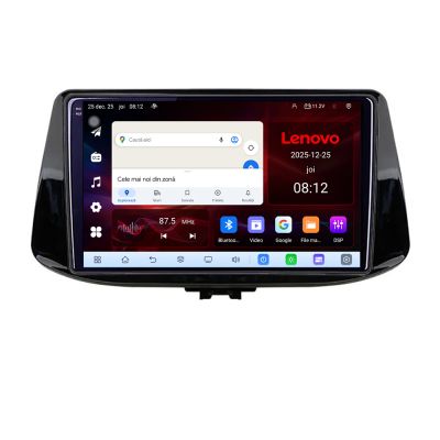 Navigatie Hyundai I30 2017- Lenovo Kit-1041 8 Core 2.2 Ghz 8+128 Qled Incell 1K Android 360 Carplay DSP AHD 1080P ADAS 4G Wifi 5Ghz Bluetooth PRO
