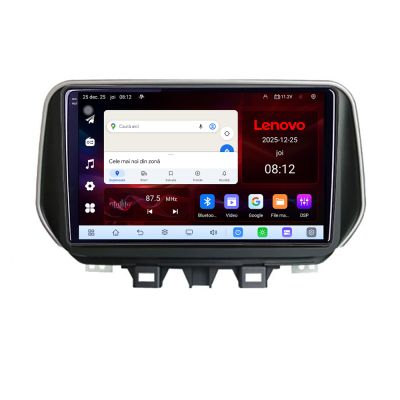 Navigatie Hyundai Tucson 2019 Lenovo Kit-1135 8 Core 2.2 Ghz 8+128 Qled Incell 1K Android 360 Carplay DSP AHD 1080P ADAS 4G Wifi 5Ghz Bluetooth PRO