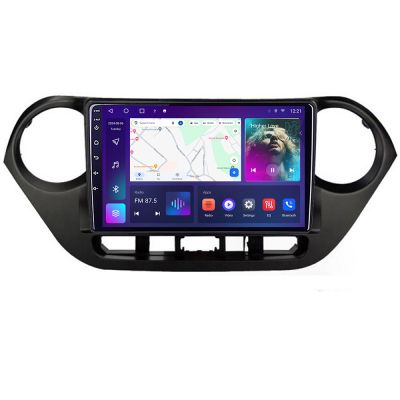 Navigatie Hyundai I10 2013-2019 B-HY38 Android Ecran QLED octa core 4+64 carplay android auto KIT-HY38+EDT-E309V3