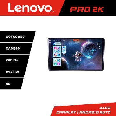 Navigatie Citroen C3 intre anii 2018- Lenovo Kit-C3 8 core QLED 2K 12+256 360 Android Waze USB Navigatie Internet Youtube Radio