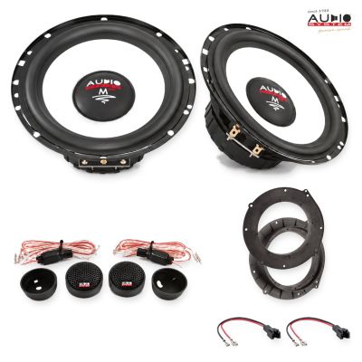 Pachet difuzoare Audi A4 (W8) 2015-2018 Audio System M-Series componente dedicate uși față