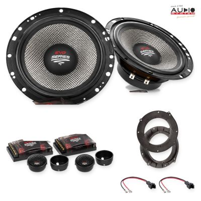 Pachet difuzoare Audi A6 (C7/4G) 2014-2018 Audio System RADION componente dedicate uși față
