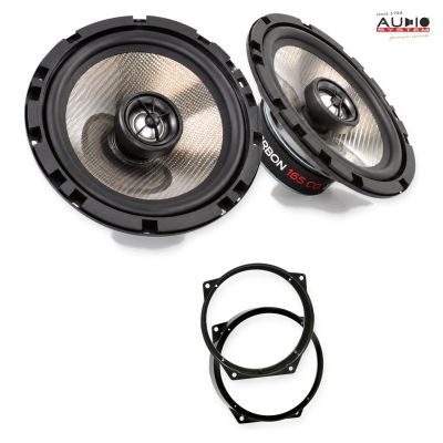 Pachet difuzoare BMW Mini Cooper (R53) 2001-2006 Audio System CARBON coaxiale dedicate uși spate