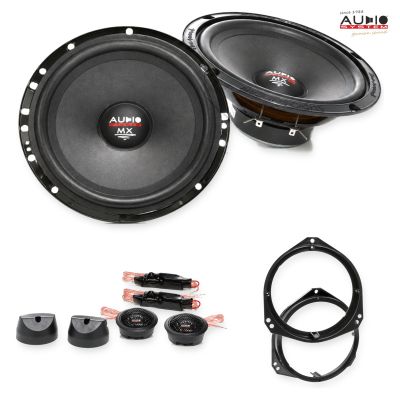 Pachet difuzoare BMW X5 (E53) 2003-2006 Audio System MX componente dedicate uși față