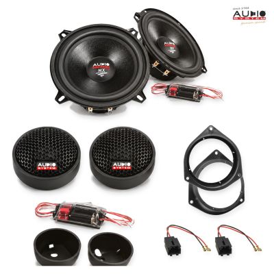 Pachet difuzoare Citroen Nemo (255L/A) 2007-2015 Audio System MX componente dedicate uși față