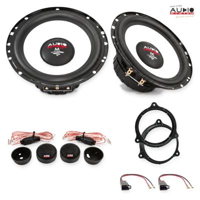 Pachet difuzoare Dacia Duster (SR) 2018-2021 Audio System M-Series componente dedicate uși față