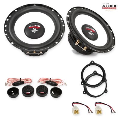 Pachet difuzoare Dacia Logan MCV (SD) 2013-2016 Audio System M-Series componente dedicate uși față