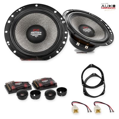 Pachet difuzoare Dacia Sandero (SD) 2013-2020 Audio System RADION componente dedicate uși față