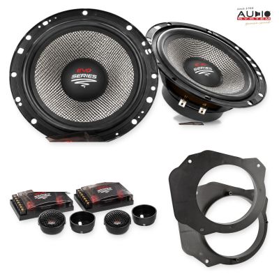 Pachet difuzoare Fiat Scudo 2007-2016 Audio System RADION componente dedicate uși față