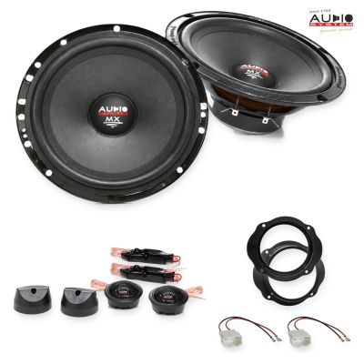 Pachet difuzoare Ford Fiesta (MK6 Facelift) 2005-2008 Audio System MX componente dedicate uși față