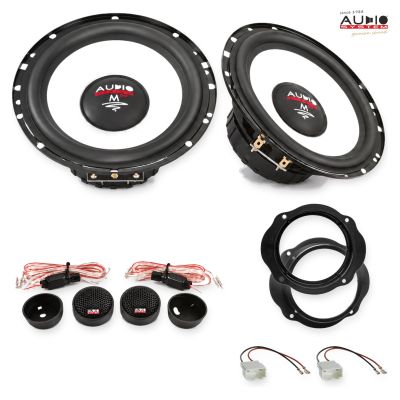 Pachet difuzoare Ford Fusion 2005-2012 Audio System M-Series componente dedicate uși față