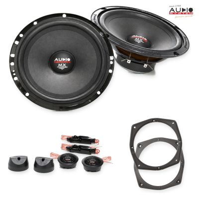 Pachet difuzoare Hyundai Coupé (GK) 2002-2006 Audio System MX componente dedicate uși față