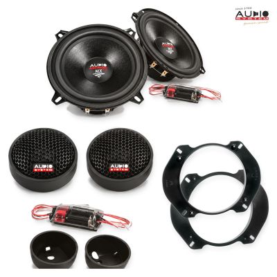 Pachet difuzoare Lancia Ypsilon 1997-2001 Audio System MX componente dedicate uși față