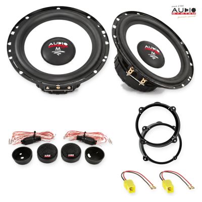 Pachet difuzoare Lancia Ypsilon (843) 2003-2011 Audio System M-Series componente dedicate uși față