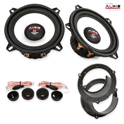 Pachet difuzoare Mazda 2 (DE) 2007-2010 Audio System M-Series componente dedicate uși față