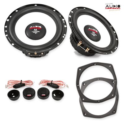 Pachet difuzoare Mercedes V-Klasse (W447) 2014-2019 Audio System M-Series componente dedicate uși spate