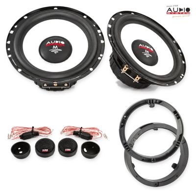 Pachet difuzoare Mitsubishi ASX 2012-2015 Audio System M-Series componente dedicate uși față