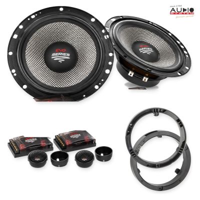 Pachet difuzoare Mitsubishi ASX 2012-2015 Audio System RADION componente dedicate uși față
