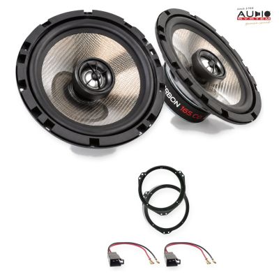 Pachet difuzoare Opel Omega (B) 1994-2003 Audio System CARBON coaxiale dedicate uși spate