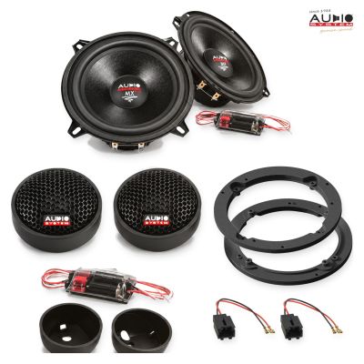Pachet difuzoare Peugeot 206 (2) 2003-2009 Audio System MX componente dedicate uși față