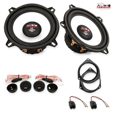 Pachet difuzoare Peugeot Bipper (225L/A) 2008-2015 Audio System M-Series componente dedicate uși față