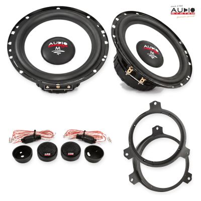 Pachet difuzoare Subaru Forester 2008-2013 Audio System M-Series componente dedicate uși față