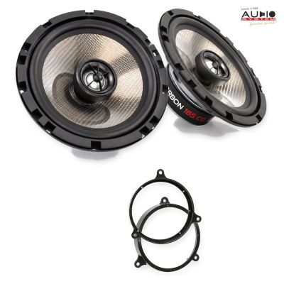 Pachet difuzoare Toyota Corolla 2002-2007 Audio System CARBON coaxiale dedicate uși spate