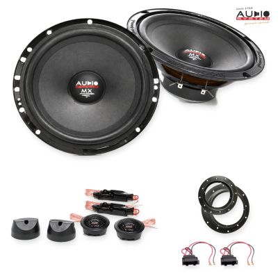 Pachet difuzoare VW Golf V (1KM) 2007-2009 Audio System MX componente dedicate uși față