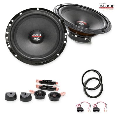 Pachet difuzoare VW Golf VII 5 uși (AU) 2012-2016 Audio System MX componente dedicate uși față