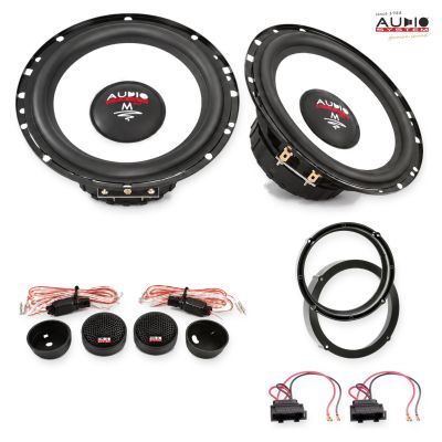 Pachet difuzoare VW Golf VII Variant (AUV) 2013-2016 Audio System M-Series componente dedicate uși față