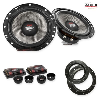 Pachet difuzoare VW Sharan II (7N) 2010-2015 Audio System RADION componente dedicate uși față