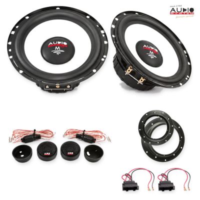 Pachet difuzoare VW T5 Transporter (7H) 2009-2015 Audio System M-Series componente dedicate uși față