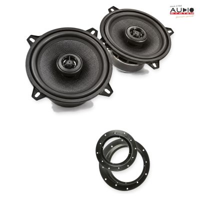 Pachet difuzoare VW Touareg II (7P) 2010-2014 Audio System MX coaxiale dedicate uși spate