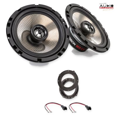 Pachet difuzoare Audi A4 (W8) 2018-2024 Audio System CARBON coaxiale dedicate uși spate