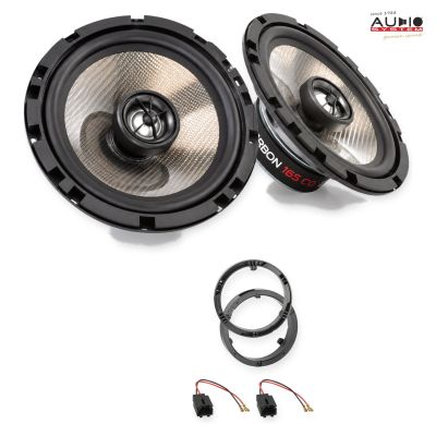 Pachet difuzoare Citroen C-Crosser 2007-2013 Audio System CARBON coaxiale dedicate uși spate