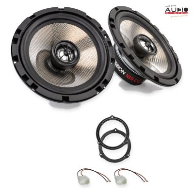 Pachet difuzoare Ford S-MAX (WA6) 2015-2022 Audio System CARBON coaxiale dedicate uși spate