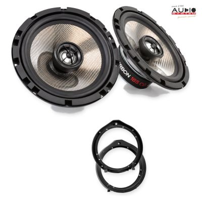 Pachet difuzoare Honda Civic Hybrid (FD3) 2006-2010 Audio System CARBON coaxiale dedicate uși spate