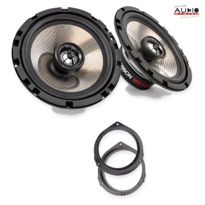 Pachet difuzoare Mercedes X-Klasse 2017-2020 Audio System CARBON coaxiale dedicate uși spate