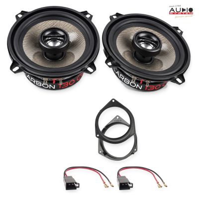 Pachet difuzoare Opel Zafira B (A-H) 2008-2014 Audio System CARBON coaxiale dedicate uși spate