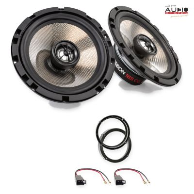 Pachet difuzoare Seat Altea (5P) 2004-2015 Audio System CARBON coaxiale dedicate uși spate