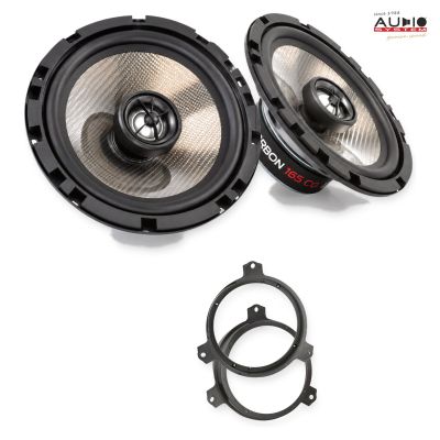 Pachet difuzoare Subaru Legacy 2009-2014 Audio System CARBON coaxiale dedicate uși spate