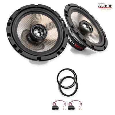 Pachet difuzoare VW Golf VII 5 uși (AU) 2017-2019 Audio System CARBON coaxiale dedicate uși spate