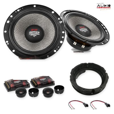 Pachet difuzoare Audi A6 (C8)(4K) 2018-2023 Audio System RADION componente dedicate uși spate