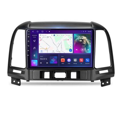 Navigatie Hyundai Santa Fe B-008 Android Ecran QLED octa core 4+64 carplay android auto KIT-008+EDT-E309V3