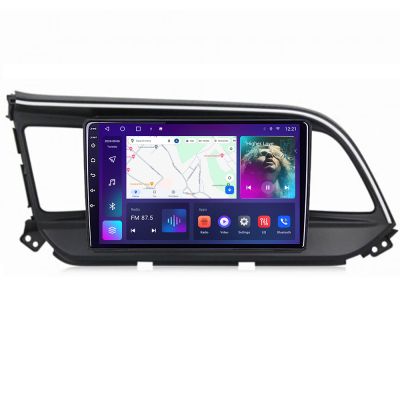 Navigatie Hyundai Elantra 2018- B-1581 Android Ecran QLED octa core 4+64 carplay android auto KIT-1581+EDT-E309V3