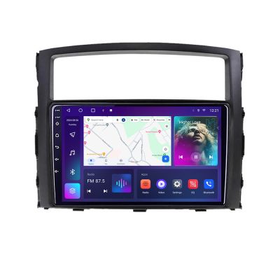 Navigatie Mitsubishi Pajero B-452 Android Ecran QLED octa core 4+64 carplay android auto KIT-452+EDT-E309V3