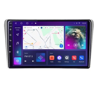 Navigatie Toyota Avensis 2003-2008 B-avensis03 Android Ecran QLED octa core 4+64 carplay android auto kit-avensis03+EDT-E309V3
