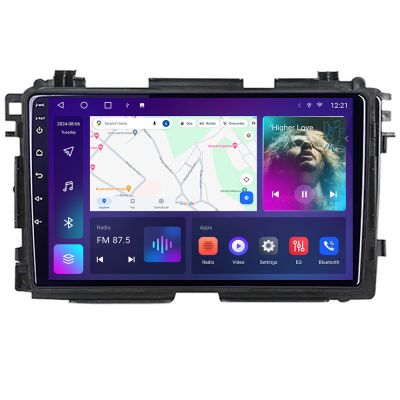Navigatie Honda HR-V 2013-2018 Android Ecran QLED octa core 4+64 carplay android auto KIT-hr-v+EDT-E309V3