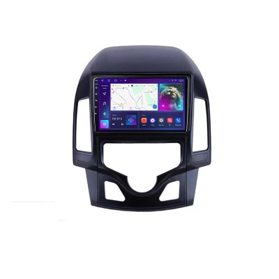 Navigatie Hyundai I30 2009-2012 clima automata B-I30AUTOMATIC Android Ecran QLED octa core 4+64 carplay android auto KIT-i30automatic+EDT-E309V3